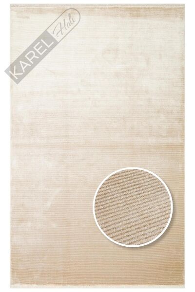 NAPOLI NAP 01 LATTE Sade Desenli Modern Sık Dokuma Makine Halısı