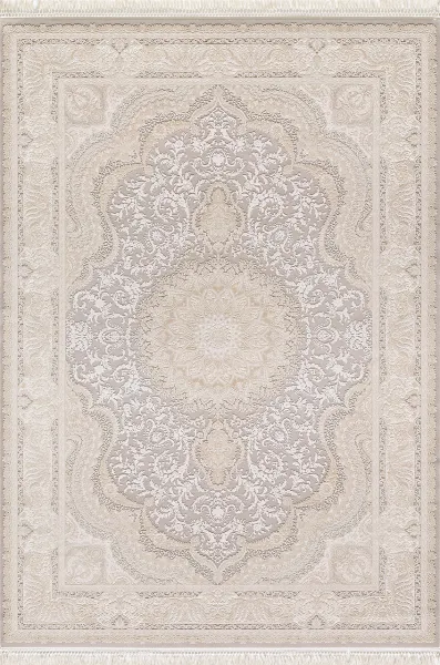 Artemis Halı Palace - 05202D - Krem Vizon Rengi Viskon Premium Halı