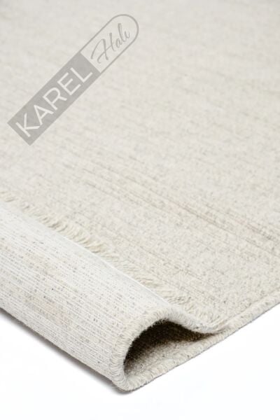Nordic Wool 01 Krem Doğal Yün Halı - Yeni Zelanda Yünü