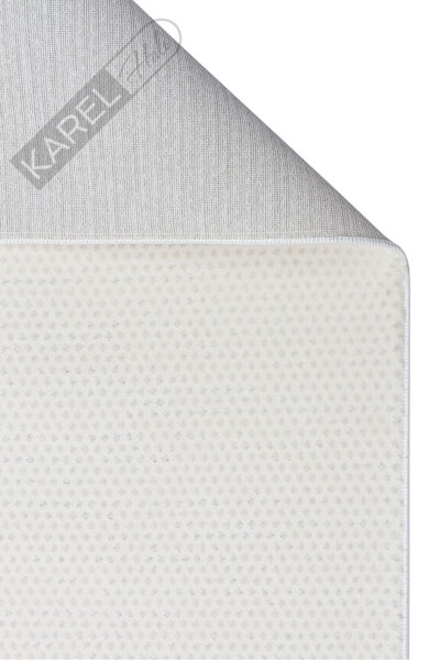 NORA NOR 01 WHITE Hav Toz Vermez Yıkanabilir Kaymaz İnce Dokuma Modern Halı