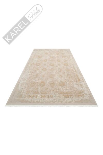 ANATOLIA ANT 02 CREAM NATURAL  Klasik ve Modern Desenli Sık Dokuma Makine Halısı