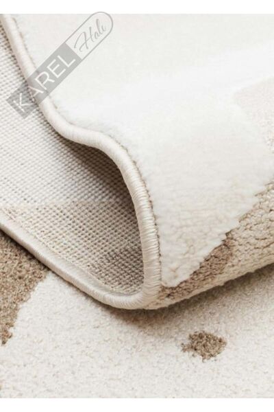 BAMBINO BMB 04 CREAM BEIGE Pastel Renkli Hav ve Toz Vermeyen Çocuk Halısı