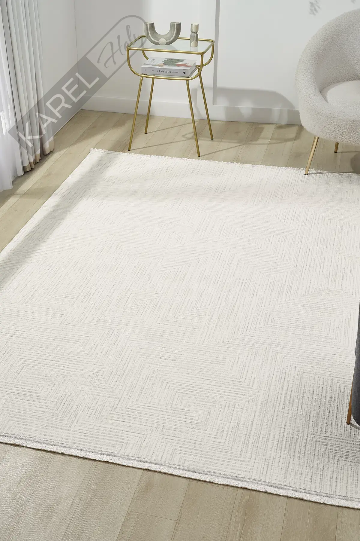 Seyran Halı Diva 0271 Gri Akrilik Halı