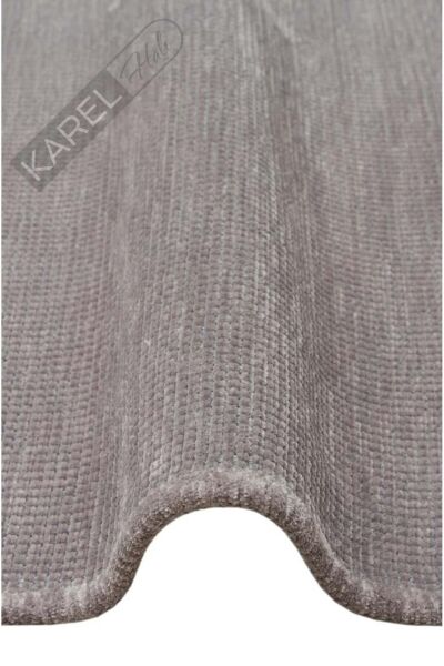 LIZA KILIM LIZ 01 GREY Hav Toz Vermez Kaymaz Tabanlı Yıkanabilir Düz Renk Kilim