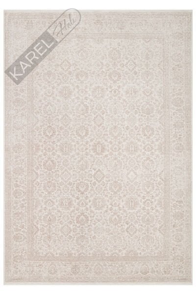 MAHAL MOOD MHL MOOD 03 CREAM BEIGE Klasik Desenli Yüksek Kalite Sık Dokuma Salon Halısı