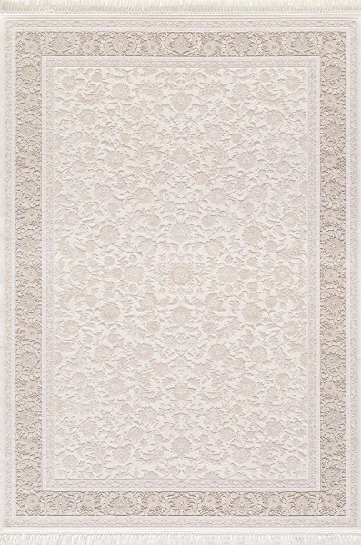 Artemis Halı Palace - 05201E Krem Vizon Rengi Viskon Premium Halı