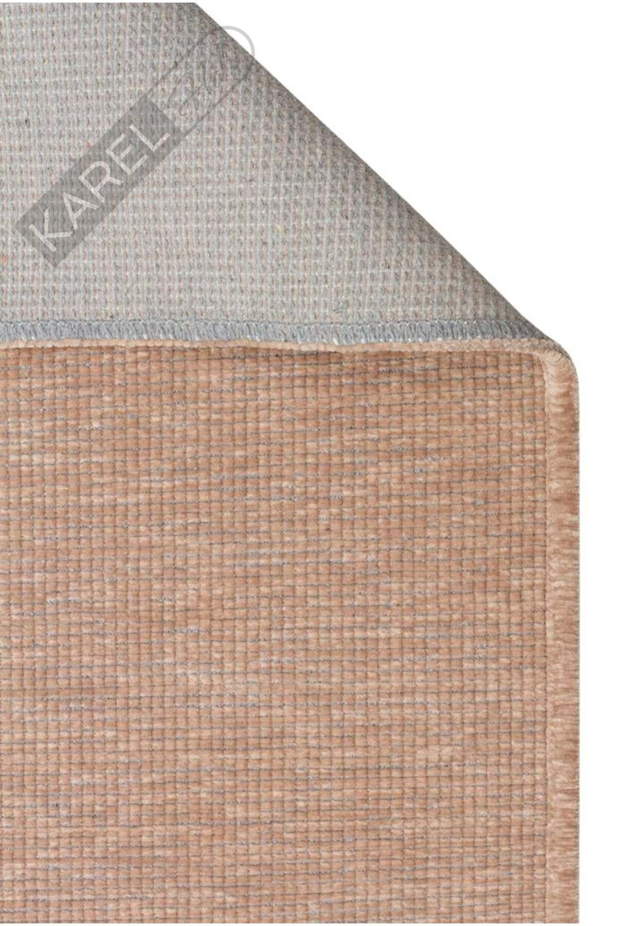 LIZA KILIM LIZ 01 VIZON Hav Toz Vermez Kaymaz Tabanlı Yıkanabilir Düz Renk Kilim