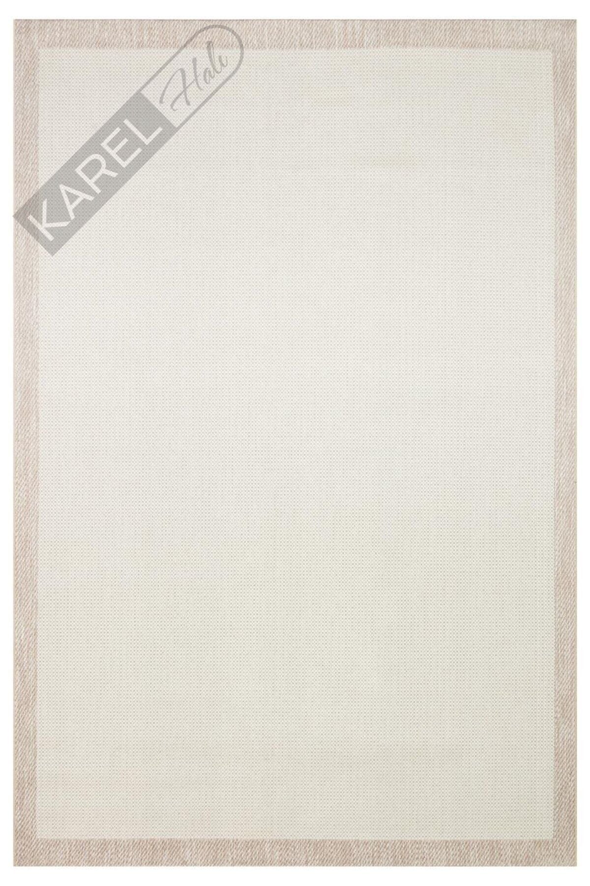 MONO MNO 04 BEIGE Hav Toz Vermez Kaymaz Tabanlı İnce Halı