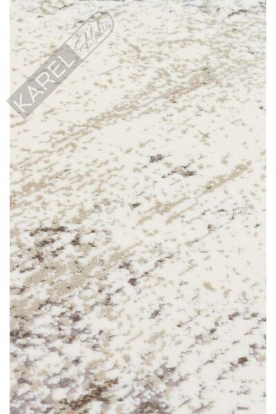 PASSAGE PLZ 01 CREAM VIZON Yumuşak Tuşeli Sık Dokuma Modern Halı