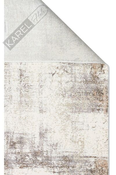 PASSAGE PLZ 01 CREAM VIZON Yumuşak Tuşeli Sık Dokuma Modern Halı