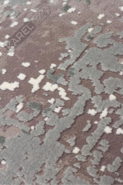 FRESCO FS 35 GREY BEIGE XW Yüksek Alçak Dokulu Özel Işıltılı Yüksek Kaliteli Sık Dokuma Modern Salo