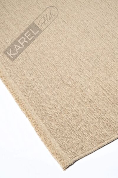 Nordic Wool 03 Bej Doğal Yün Halı - Yeni Zelanda Yünü