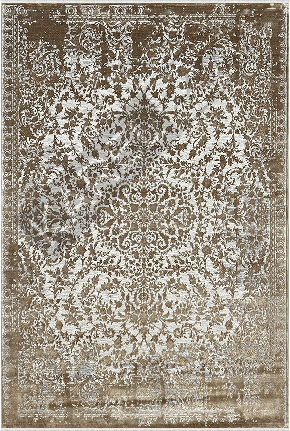 Woolen Halı Glorya 5752 Gold Premium Saçaklı Halı