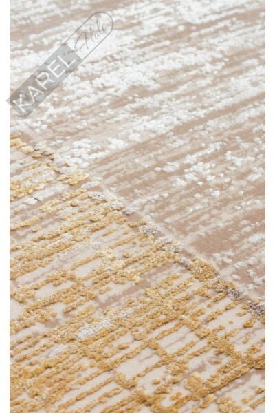 FRESCO DYED FSD 02 BEIGE GOLD Overdyed Yüksek Alçak Dokulu Özel Işıltılı Yüksek Kaliteli Sık Dokuma
