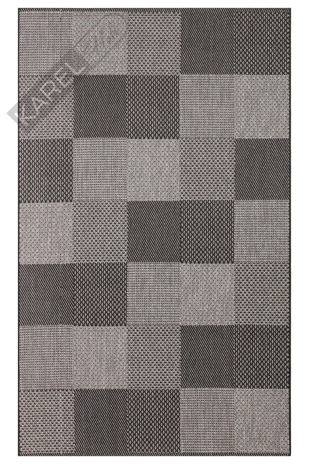 MONO MNO 01 DARK GREY Hav Toz Vermez Kaymaz Tabanlı İnce Halı