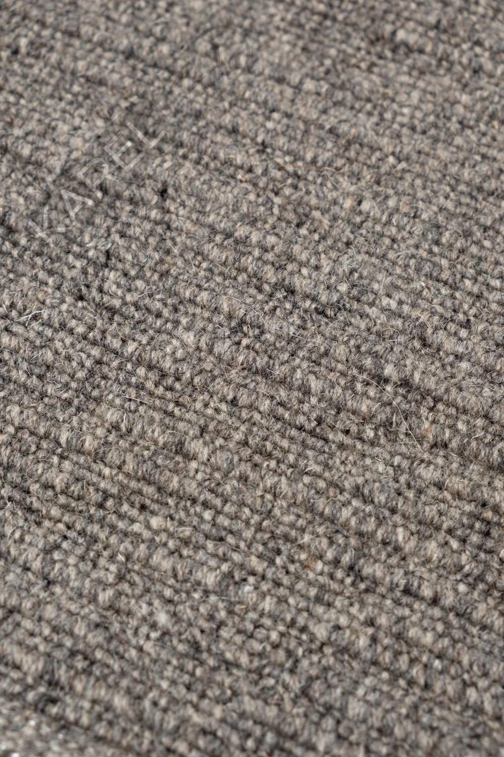 Nordic Wool 04 Antrasit Doğal Yün Halı - Yeni Zelanda Yünü