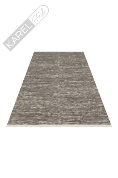 Shade SHD Plain Dark Grey Akrilik ile Üretilen Sade ve Modern Makine Halısı.