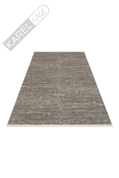 Shade SHD Plain Dark Grey Akrilik ile Üretilen Sade ve Modern Makine Halısı.