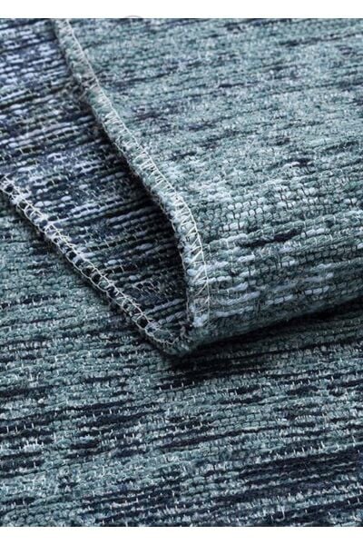 KUTNU KILIM KTN 01 ANTRASIT BLUE Modern Ombre Renk Geçişli Yıkanabilir Çift Taraflı Kilim