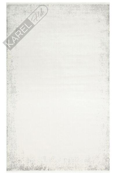 PASSAGE PLZ 03 CREAM GREY Yumuşak Tuşeli Sık Dokuma Modern Halı