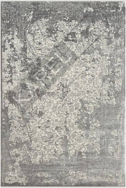 Woolen Halı Glorya 5754 Gri Premium Saçaklı Halı