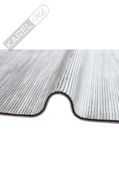 Parlak Yüksek Alçak Dokulu Modern Makine Halısı