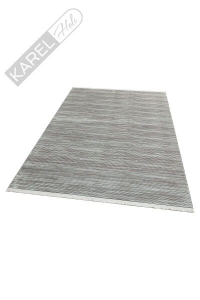 Parlak Yüksek Alçak Dokulu Modern Makine Halısı