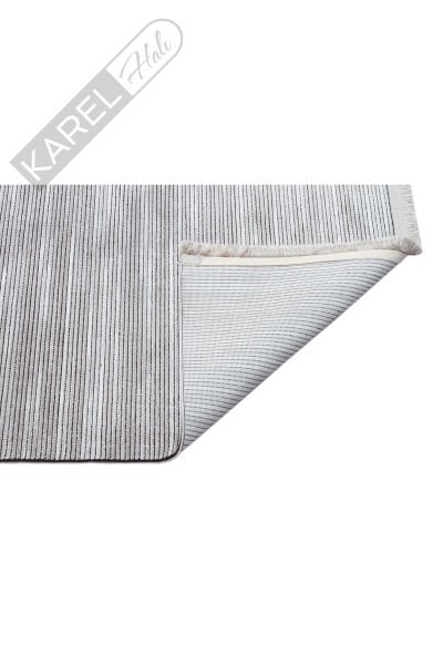Parlak Yüksek Alçak Dokulu Modern Makine Halısı