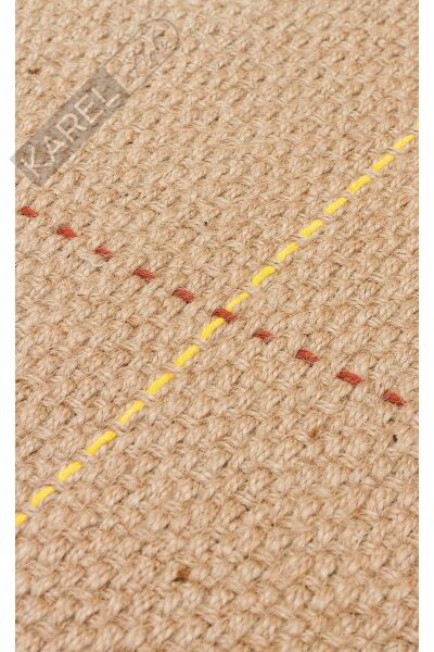 DELHİ DLH 01 MULTY  Jüt ve Pamuk ile Üretilen Çift Taraflı Modern Kilim