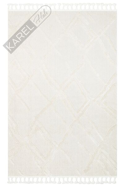 Terazzo TRZ 03 Whıte Hav Toz Vermez Yumuşak Dokulu Modern Iskindinav Halı