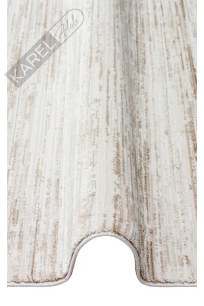 PADONA PDN 03 BEIGE Extra Yumuşak Dokulu Sık Dokuma Modern Desenlere Sahip Şık Salon Halısı