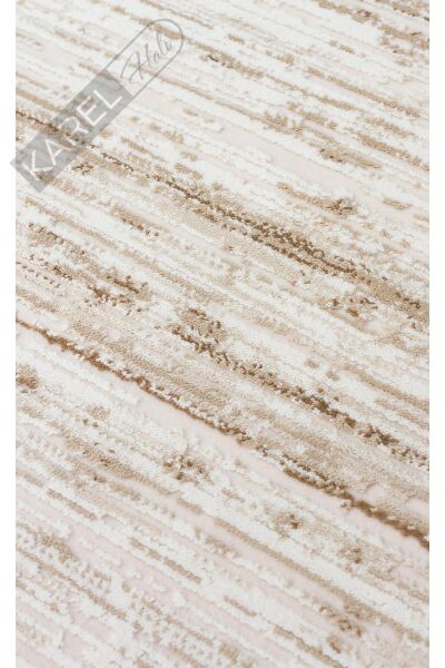 PADONA PDN 03 BEIGE Extra Yumuşak Dokulu Sık Dokuma Modern Desenlere Sahip Şık Salon Halısı