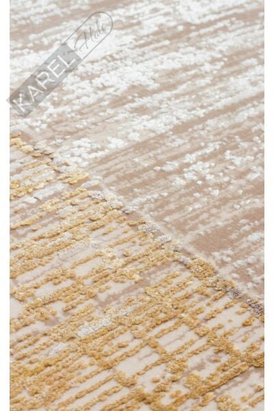 FRESCO DYED FSD 02 BEIGE GOLD Overdyed Yüksek Alçak Dokulu Özel Işıltılı Yüksek Kaliteli Sık Dokuma