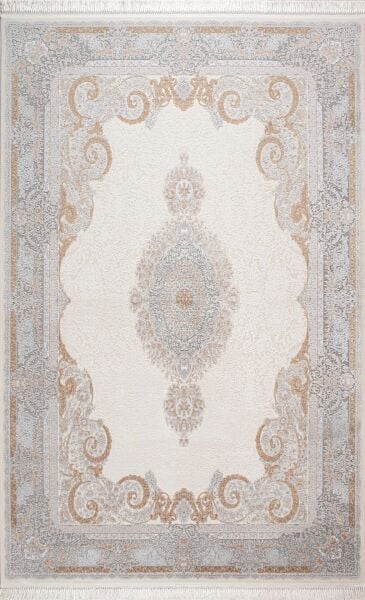 Artemis Halı Palace - 05209E Gold Kemik Halı Viskon Premium Halı