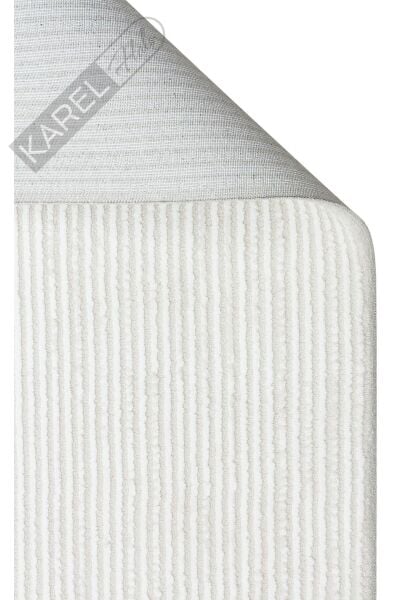 LAGOS XW LGS 22 CREAM GREY XW  Hav Toz Vermez Eskitme Desenli Modern Makine Halısı