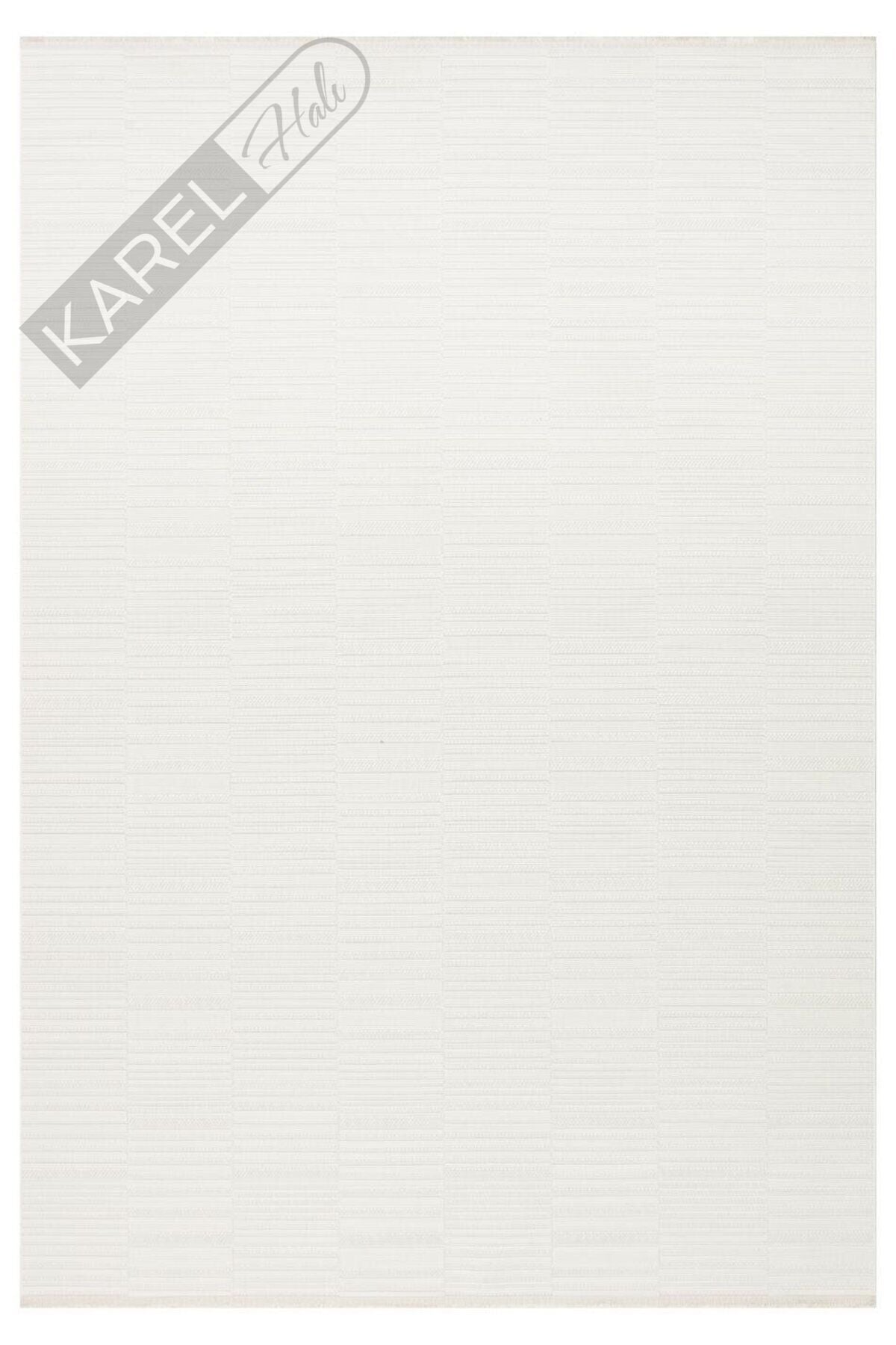 MONO LOOP MNO LOOP 01 WHITE Bukleli Sisal Dokuma Yıkanabilir Hav Vermez Kaymaz Tabanlı Kolay Temizl