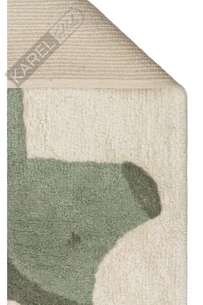 COTTON BOON XXW CBN 08 MULTY XXW  Yıkanabilir Kaymaz Tabanlı Naturel Pamuk Bebek Halısı