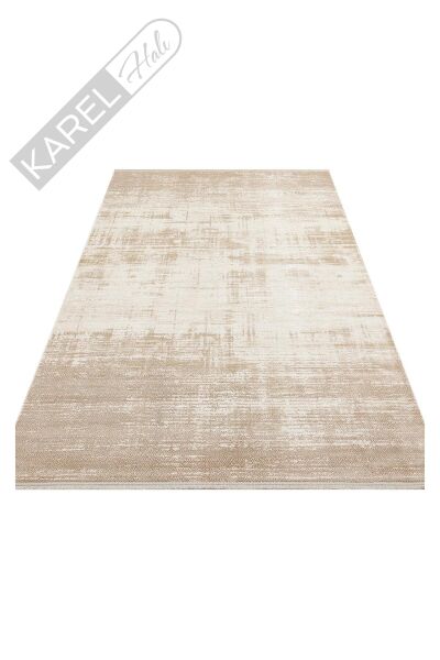 PADONA PDN 04 CREAM BEIGE Extra Yumuşak Dokulu Sık Dokuma Modern Desenlere Sahip Şık Salon Halısı