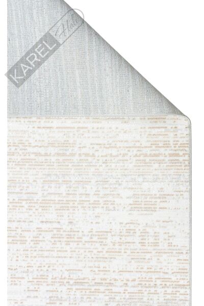 SATEEN ST 101 BEIGE XW Hav Toz Vermez Yıkanabilir Kaymaz İnce Dokuma Modern Halı