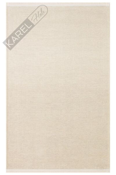 LIZA KILIM LIZ 01 BEIGE Hav Toz Vermez Kaymaz Tabanlı Yıkanabilir Düz Renk Kilim