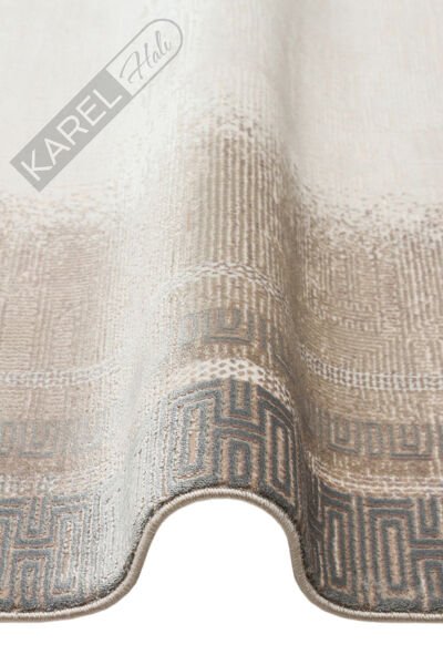 PALMIRA PLM 11 CREAM BEIGE Yüksek Kaliteli Sık Dokuma Modern Salon Halısı