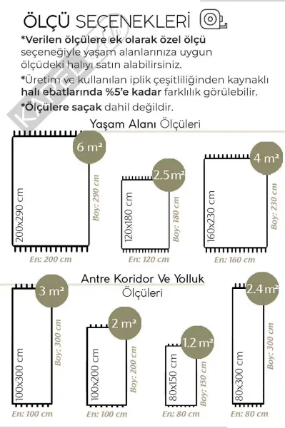 Atlas Halı Beykoz Koleksiyonu ZY01A Akrilik Premium Halı