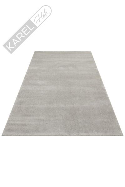 ZEN ZEN 01 GREY Hav Toz Vermez Yumuşak Tuşeli Zarif Makine Halısı