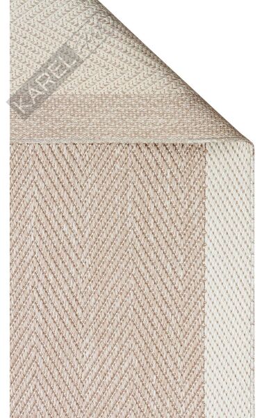 MONO MNO 02 BEIGE Hav Toz Vermez Kaymaz Tabanlı İnce Halı