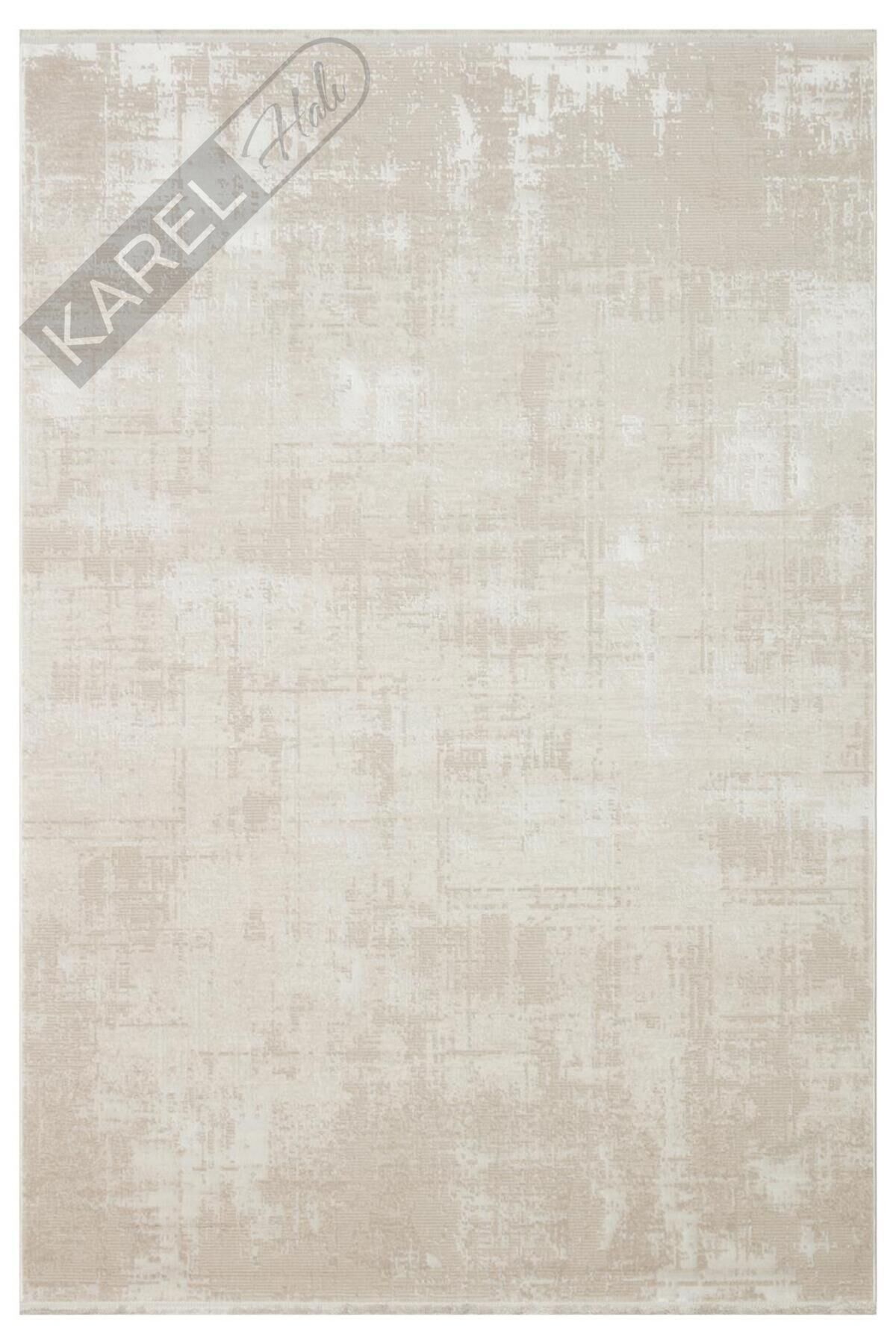 LEONA LNA 01 CREAM Yumuşak Tuşeli Hav Toz Vermez Modern Makine Halısı