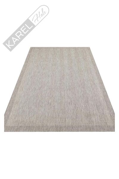 Mono Mno 02 Grey Hav Toz Vermez Kaymaz Tabanlı Şık Kilim