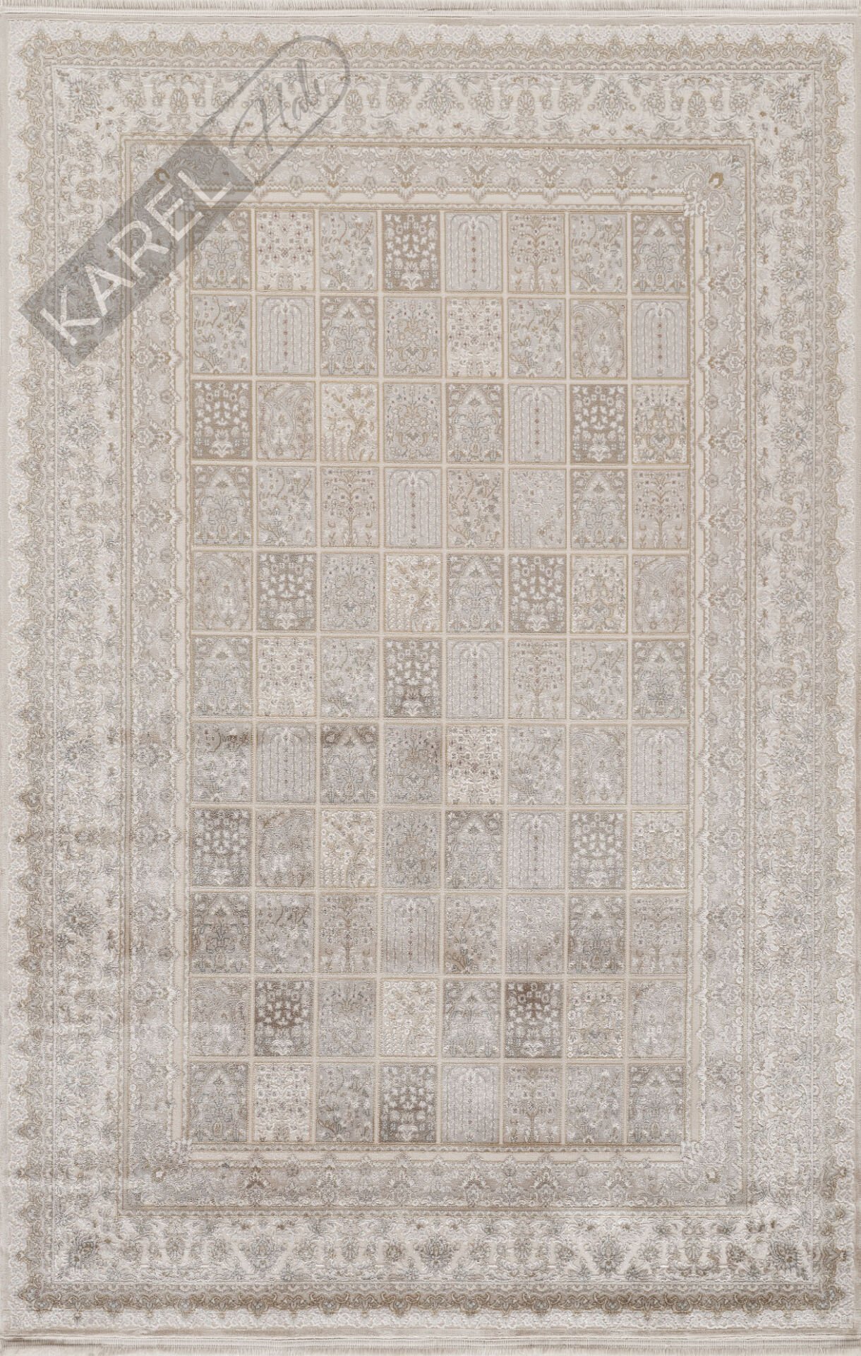 Atlas Halı Hisar HZ09A Akrilik Viskon Premium Halı