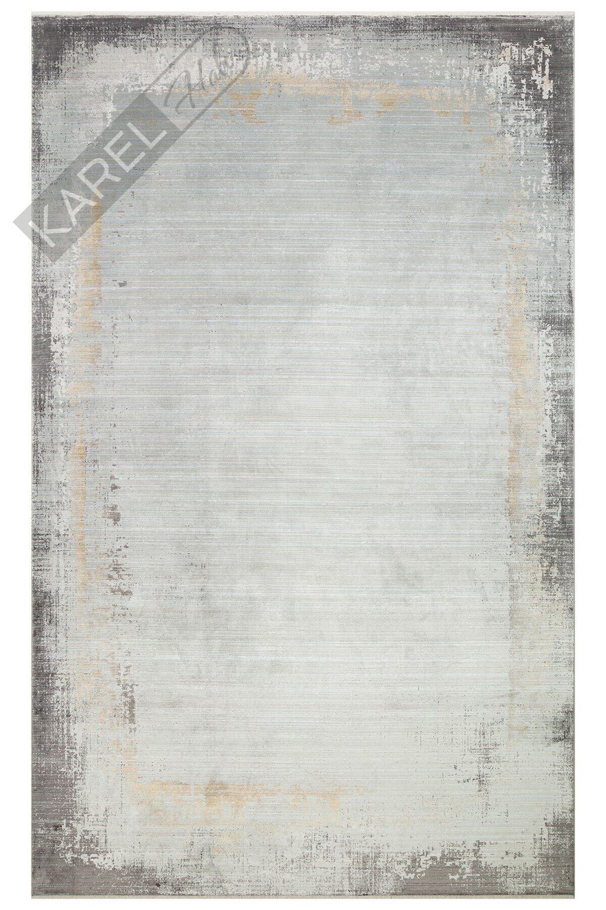 MAHAL MHL 11 GREY GOLD Klasik Desenli Yüksek Kalite Sık Dokuma Salon Halısı