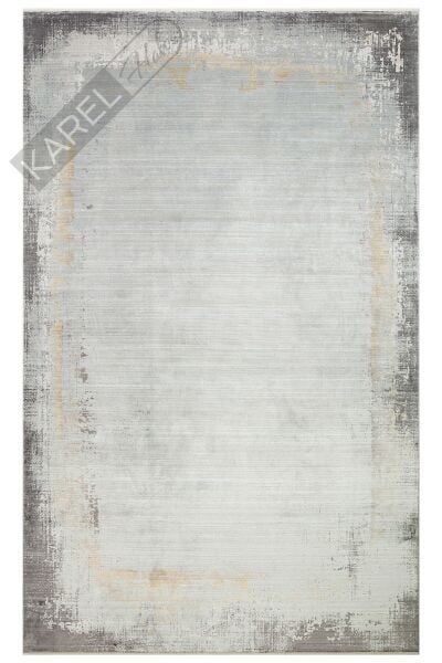 MAHAL MHL 11 GREY GOLD Klasik Desenli Yüksek Kalite Sık Dokuma Salon Halısı