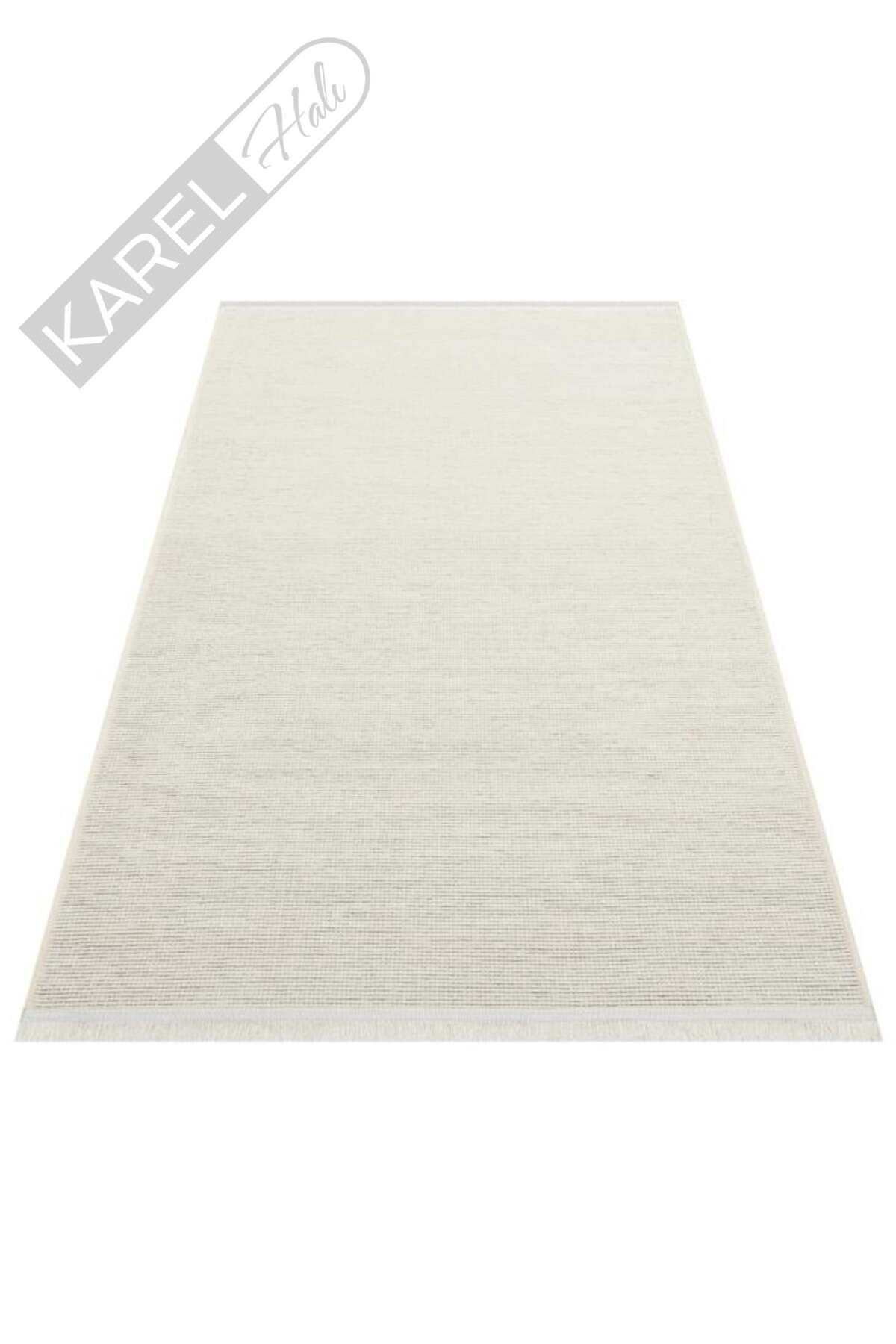 LIZA KILIM LIZ 01 WHITE Hav Toz Vermez Kaymaz Tabanlı Yıkanabilir Düz Renk Kilim